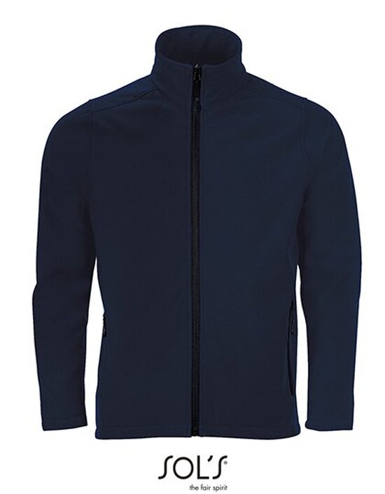 Men`s Softshell Zip Jacket Race