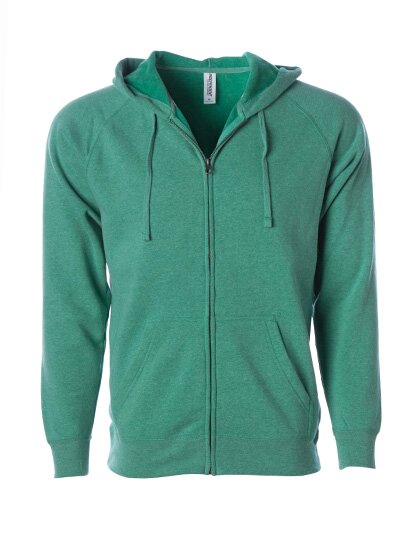 Unisex Midweight Special Blend Raglan Zip Hood