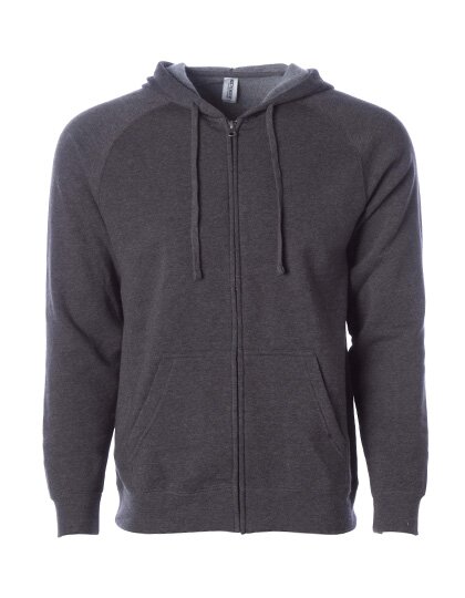 Unisex Midweight Special Blend Raglan Zip Hood