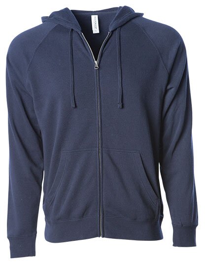 Unisex Midweight Special Blend Raglan Zip Hood