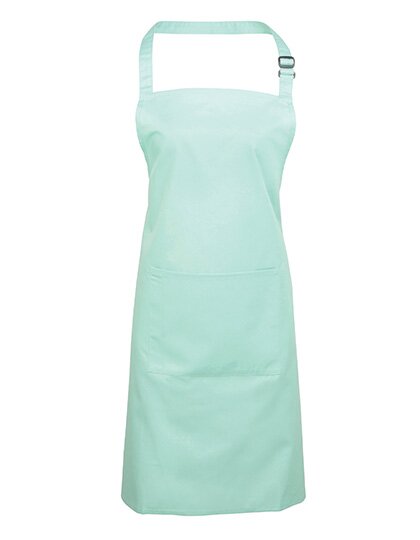 Colours Collection Bib Apron with Pocket