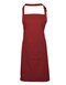 Colours Collection Bib Apron with Pocket