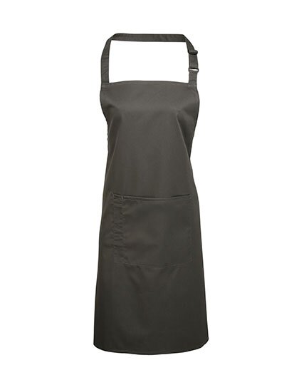 Colours Collection Bib Apron with Pocket