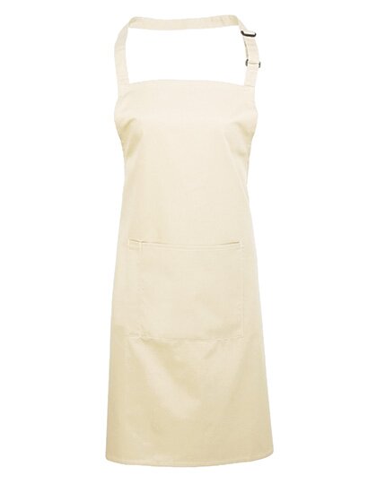 Colours Collection Bib Apron with Pocket