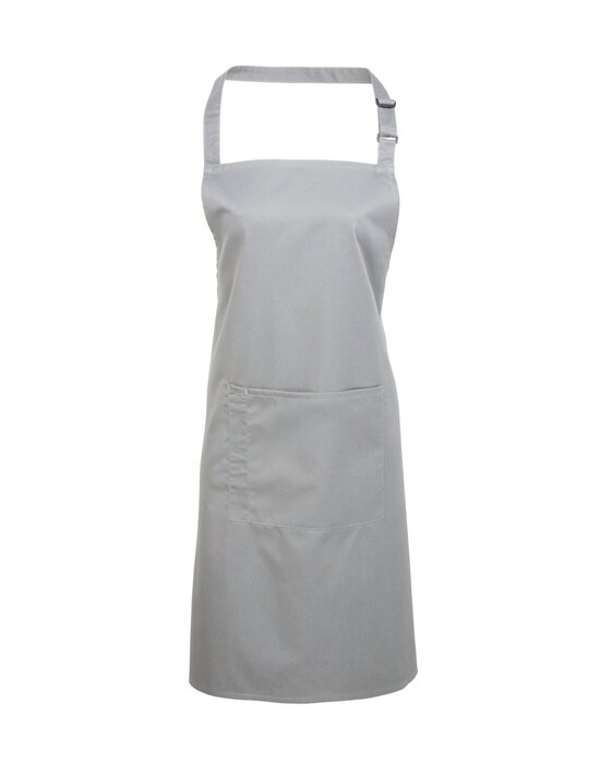 Colours Collection Bib Apron with Pocket