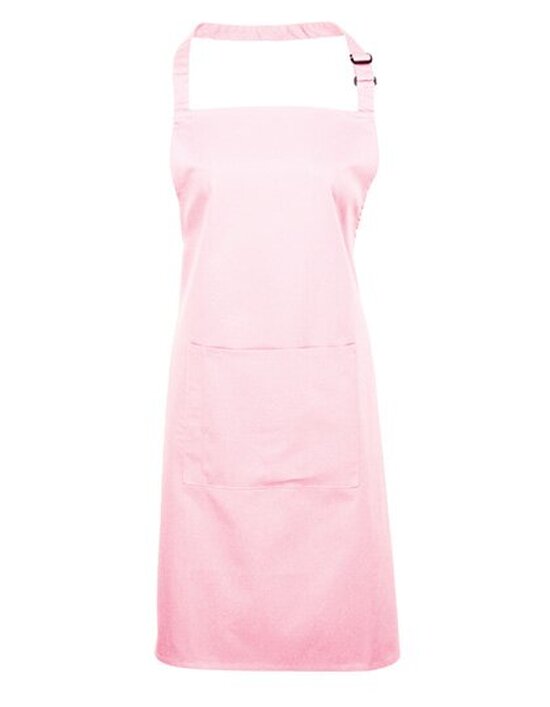 Colours Collection Bib Apron with Pocket