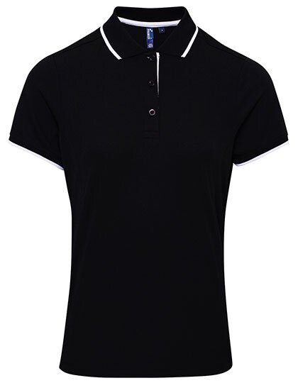 Ladies` Contrast Coolchecker® Polo