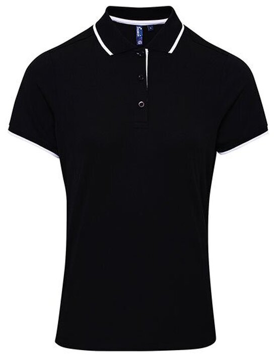 Ladies` Contrast Coolchecker® Polo