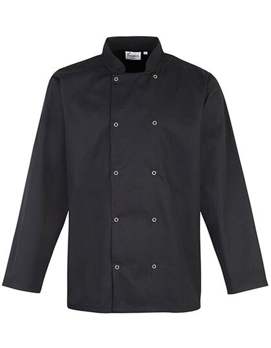 PW665 Chef´s Long Sleeve Stud Jacket