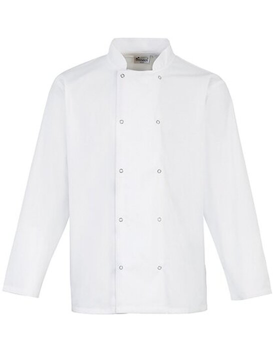 PW665 Chef´s Long Sleeve Stud Jacket