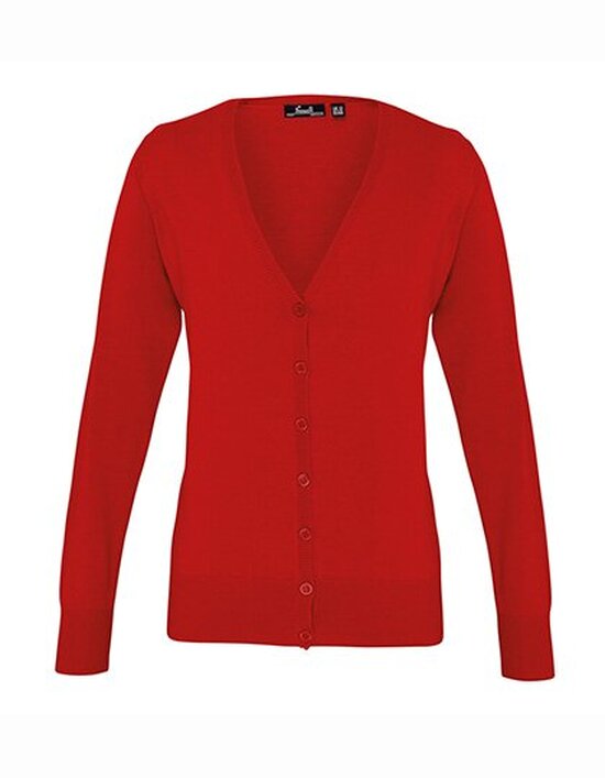 Ladies` Button Through Knitted Cardigan
