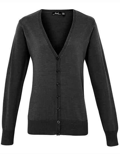 Ladies` Button Through Knitted Cardigan