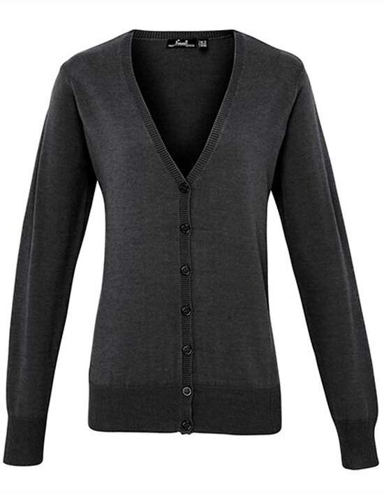 Ladies` Button Through Knitted Cardigan