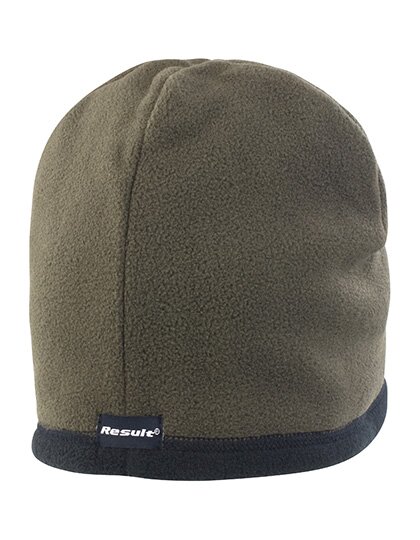 Reversible Microfleece Bob Hat
