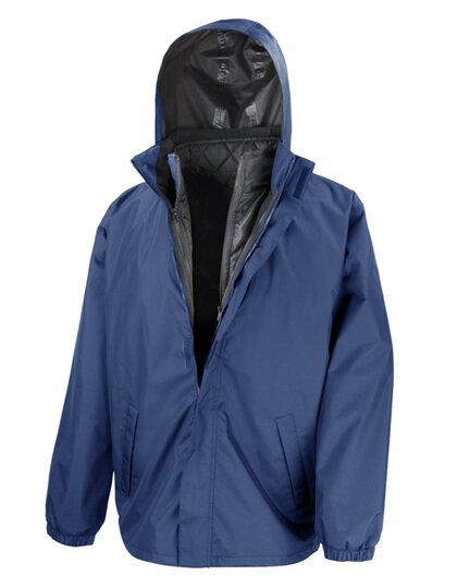 3-in-1 Jacket with Quilted Bodywarmer