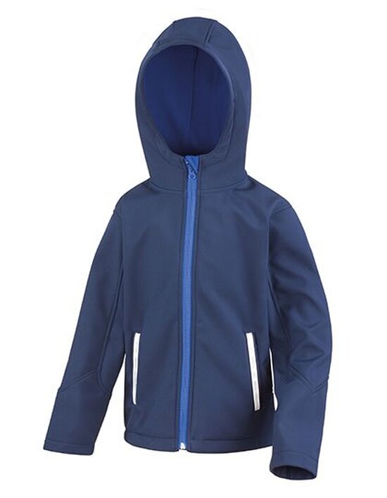 Junior Hooded Soft Shell Jacket