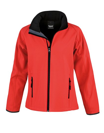Ladies` Printable Soft Shell Jacket