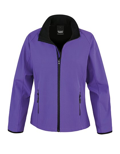Ladies` Printable Soft Shell Jacket