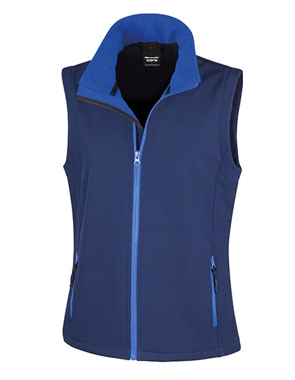 Ladies` Printable Soft Shell Bodywarmer