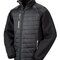 Black Compass Padded Soft Shell Jacket