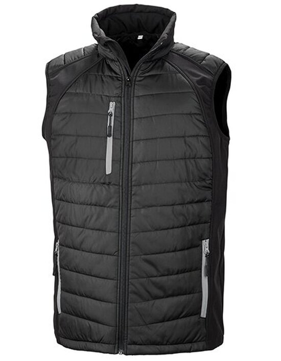 Recycled Compass Padded Softshell Gilet