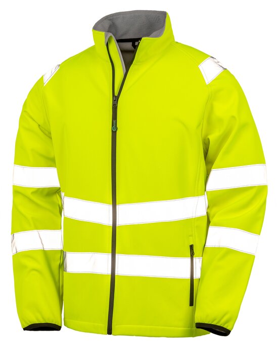 RT505 Result Genuine Recycled Recycled Printable Safety Softshell Jacket