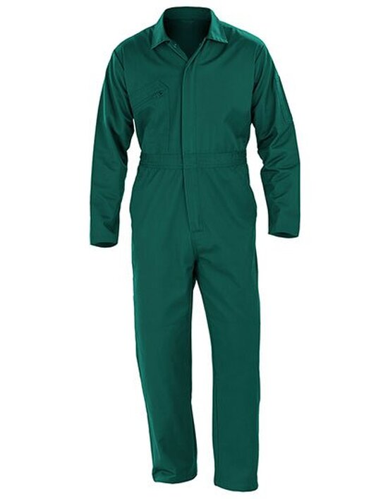 RT510 Recycled Action Overall With Zip Front