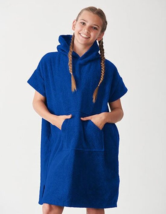 TC811 Kids´ Towelling Poncho