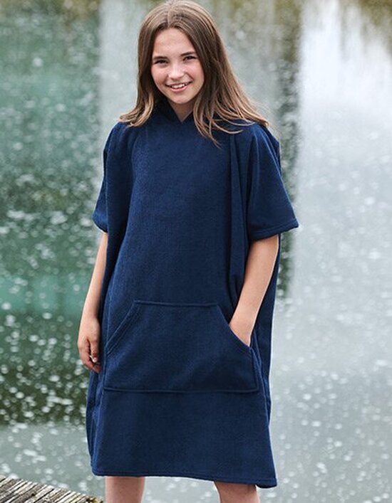 TC811 Kids´ Towelling Poncho