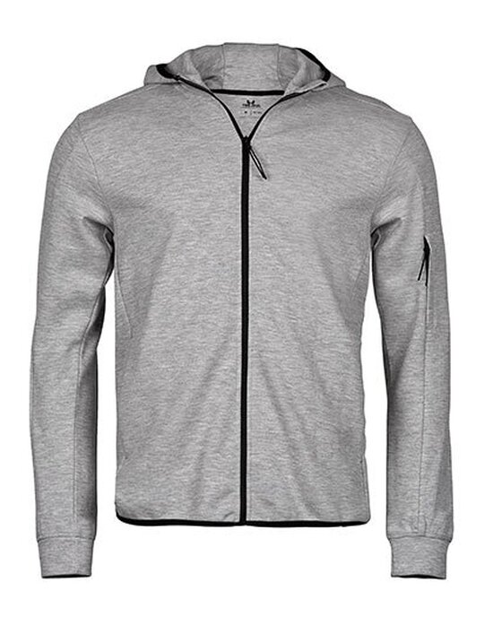 TJ5706 Tee Jays Athletic Hooded Full Zip Sweat