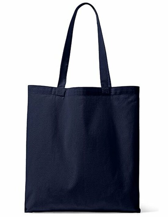 X1438 Halink Organic Canvas Carrier Bag Long Handle London 01