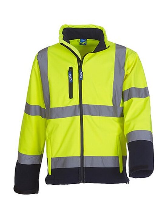 High Visibility 2 Bands & Braces Softshell Jacket