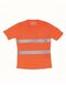 Hi Vis Top Cool Super Light V-Neck T-Shirt