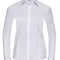 Ladies` Long Sleeve Tailored Herringbone Shirt