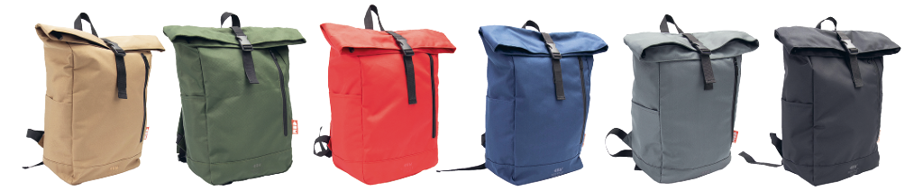 Recycle Bags - Basic Rolltop-Rucksack rPET