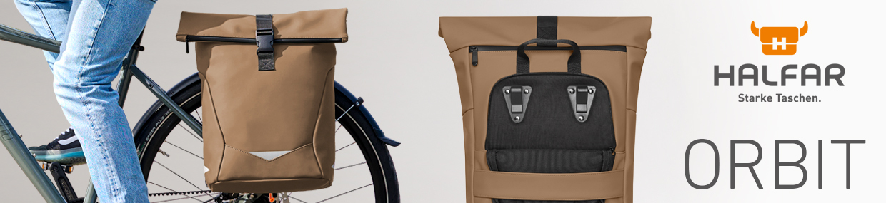 die6 halfar orbit fahrrad tasche rucksack